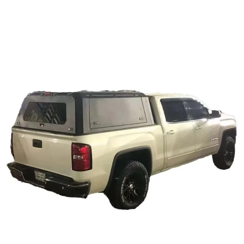 Steel UTE Hardtop Canopy, Offroad Container Shell, Rear Truck Cap, Heavy Duty Back Cover, For GMC 16-18 SIERRA 1500
