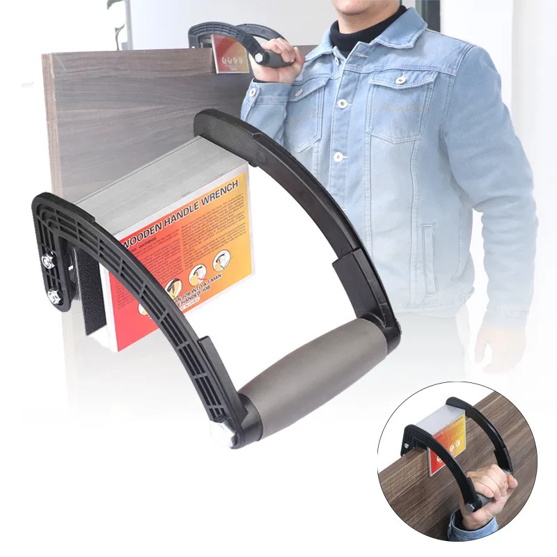 Herramienta para transportar paneles de alta resistencia, elevación y movimiento sin esfuerzo para materiales de láminas grandes para madera contrachapada y paneles de yeso