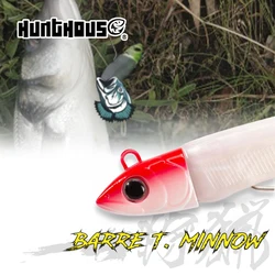 Barra de pesca Hunthouse T. Señuelo Minnow 7g/12g/25g/40g/60g/90g/120g JIgging cabeza cebo de silicona suave Wobblers para Lucio Leurre