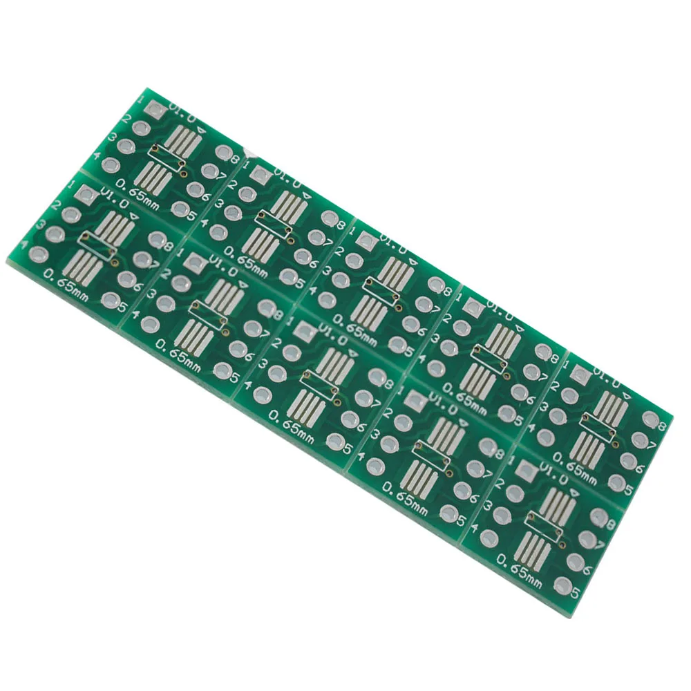 10 قطعة SOP8 SSOP8 TSSOP8 لوح مهايئ 12 مللي متر × 12 مللي متر مصلحة الارصاد الجوية إلى DIP محول محول لوحة PCB 0.65 مللي متر 1.27 مللي متر #6