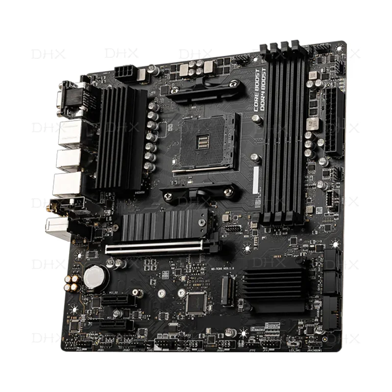 For Msi B550M PRO-VDH WIFI Motherboard AM4 AMD B550 DDR4 128GB PCI-E 4.0 M.2 SATA III HDMI mini ATX Tested Full Work Be Fast Shi