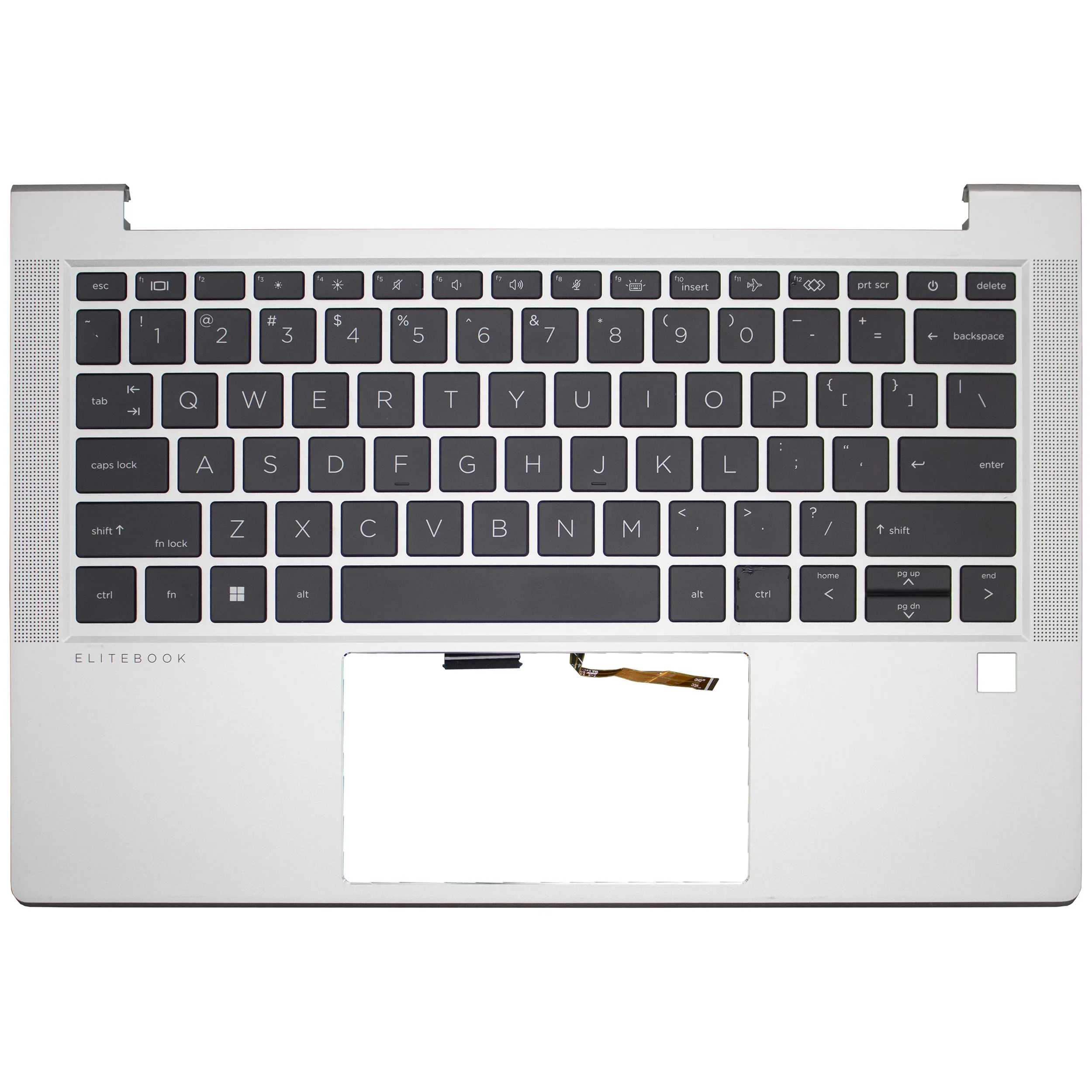 Baru asli untuk HP EliteBook 635 630 G8 G9 laptop casing atas Palmrest sampul atas Keyboard pengganti N10777-001 lampu latar