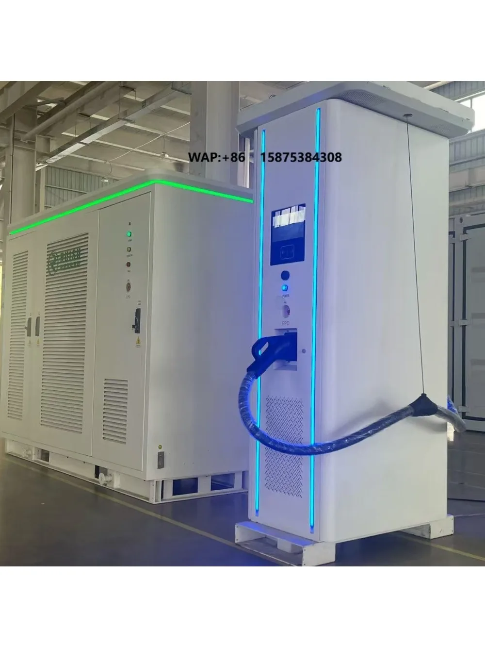 2026 CE Certified Ruisu MegaWatt Liquid Cooling Split-type CCS2 DC Charging Pile 480KW 600KW 720KW 840KW 960KW Output 1500A