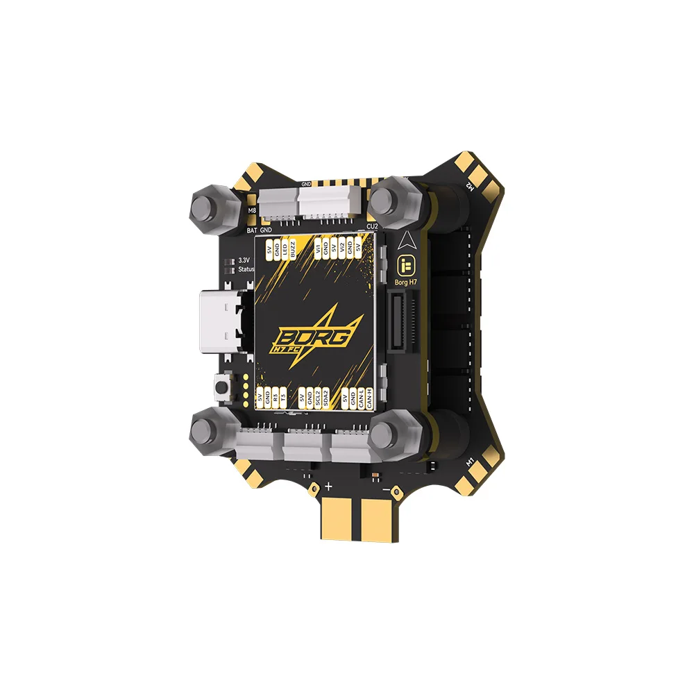 iFlight Borg H7 Flight Controller H743+60A ESC 4-6S FPV Racing Drone High-Performance FPV Tower