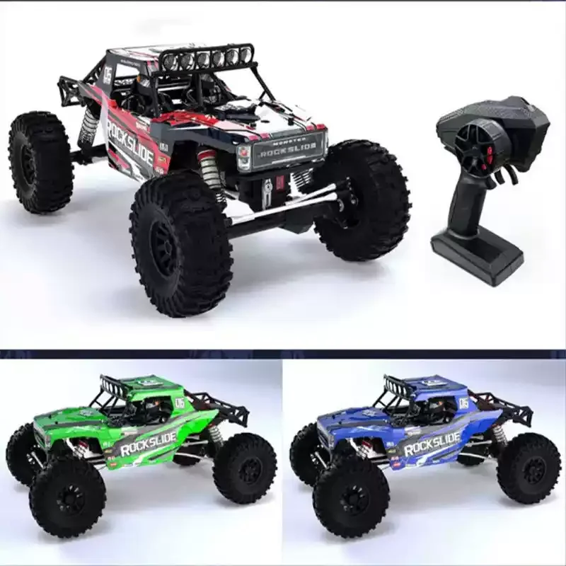 Yk4061 1:6 Scale Remote Controlled Rock Slide Simulation Off-Road Car Model Professional Four-Wheel Drive Climbing Vehicle Toy