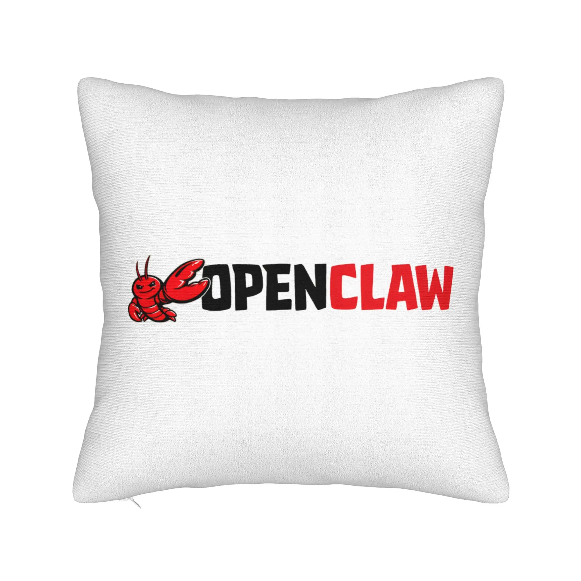 Pillow Cover Openclaw Ai Personal Assistant Cute Funny Pillow Case For Living Room Bed Chair Pillowcases