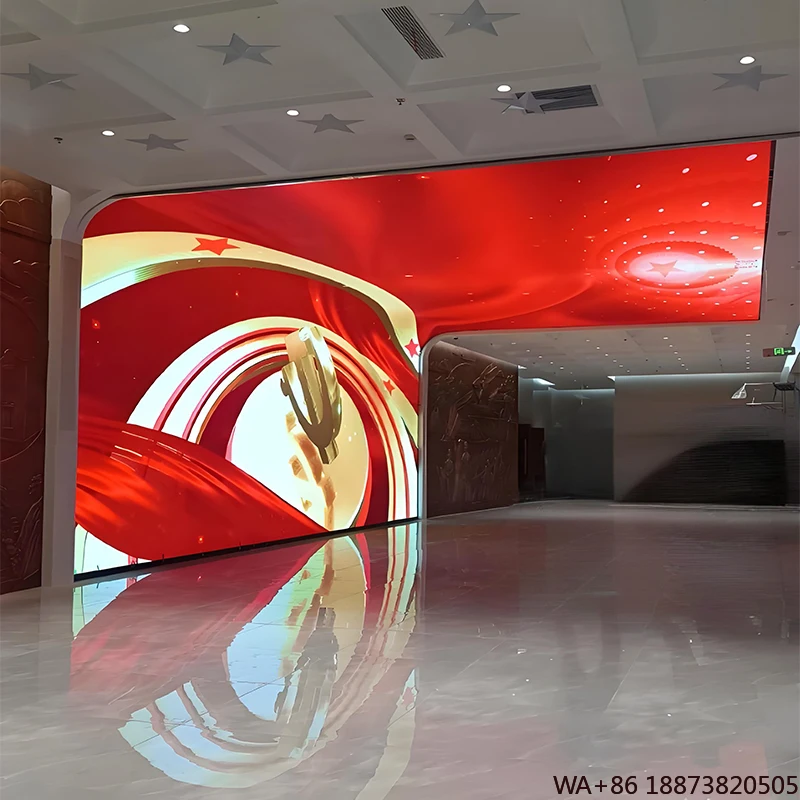 

LED Display Customized High-Definition P2.5 Indoor Flexible Curved Wall Advertising Panel