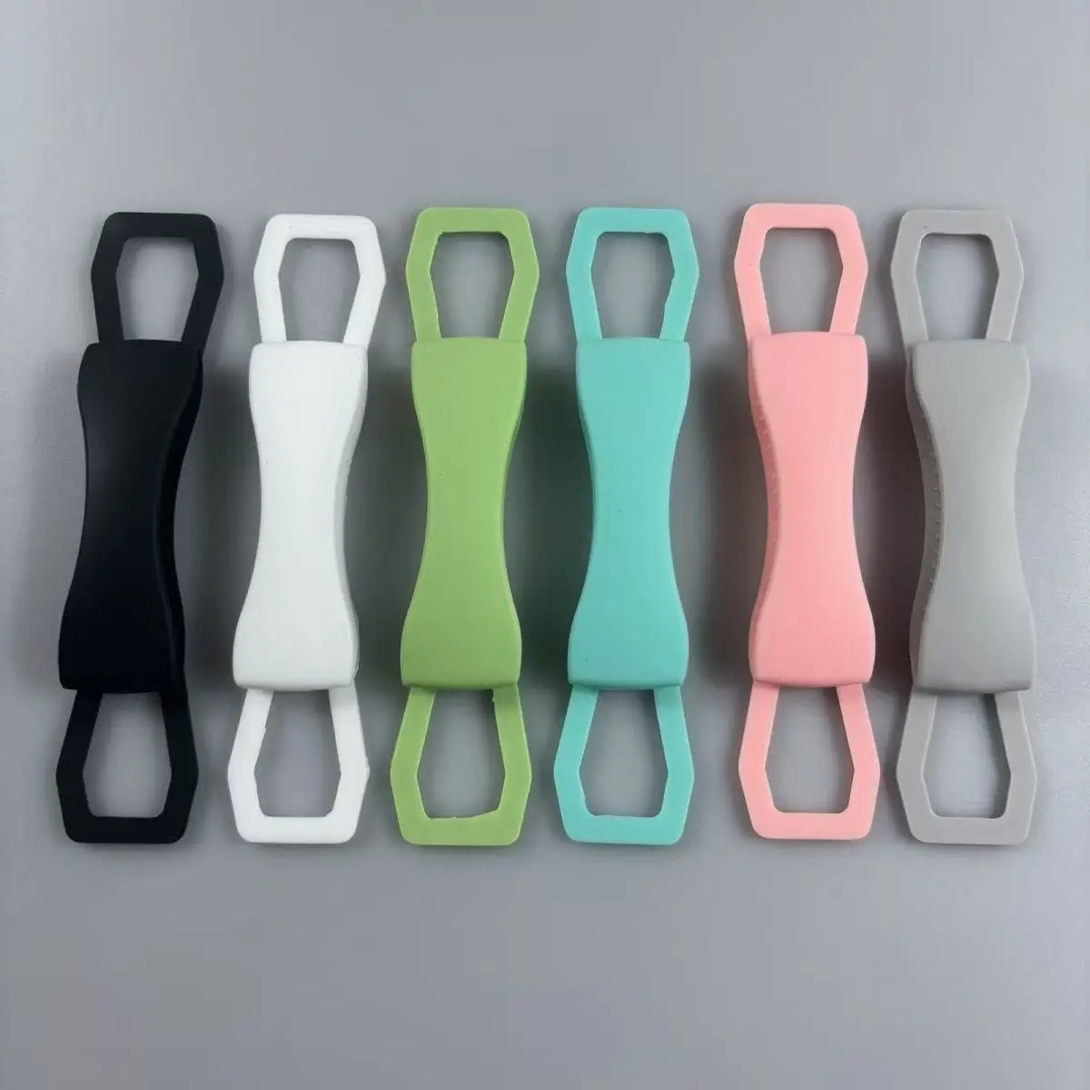 Soft Silicone Hand Strap for Tablet Comfortable Lightweight Finger Grip Holder Coffee Shop Book Read Relax