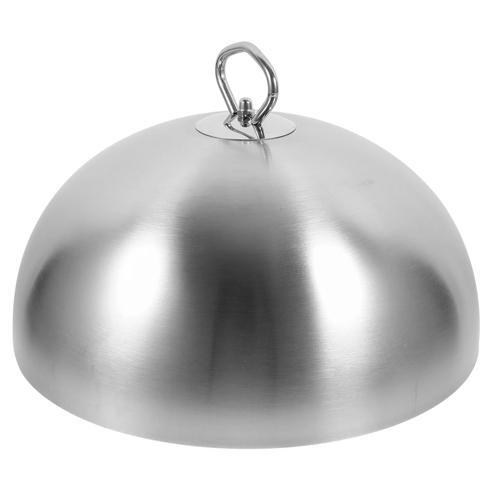

Stainless Steel Anti Oil Splashing Cover Dish Lid for Cooking Tool Food Steak Metal Cloche Dome Heat Resistant