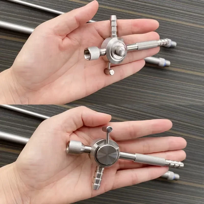 for Stainless Steel Suction and Irrigation Set Push Type 5mm 10mm for Training
