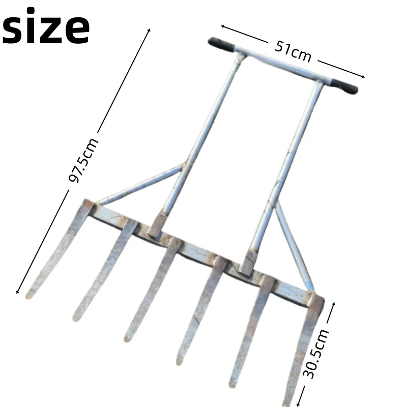 Heavy-duty Multi-purpose Dig Forks for Harvesting Water Chestnut, Ginger and Root Crops Fast Delivery