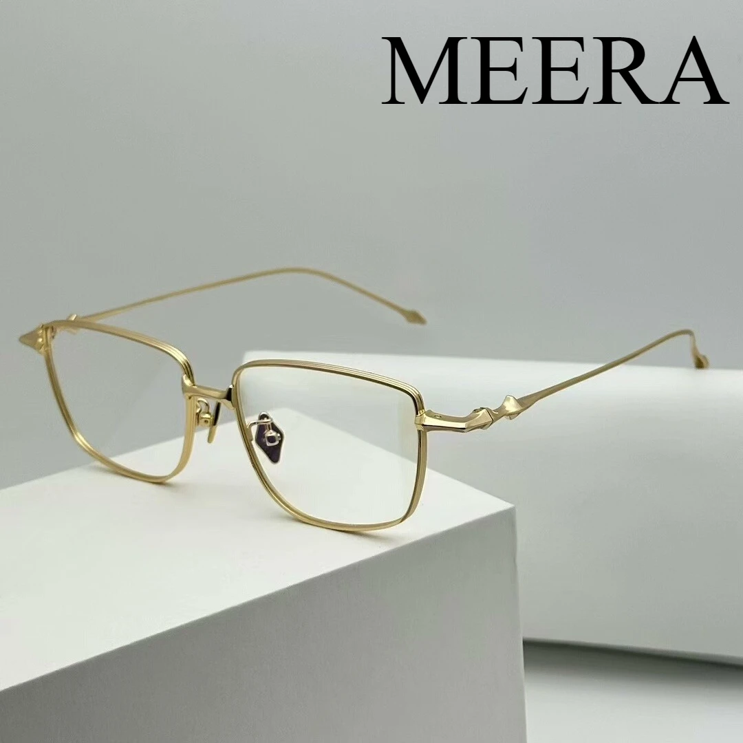 

2025 Korean Men pure Titanium Glasses Frame Fashion Male Big Square Ultralight Eye Sunglass Eyeglasses GM Eyewear ACAA