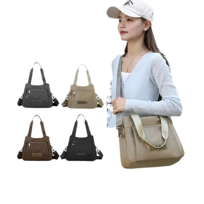 

Multi layer pocket, large capacity, fashion mommy bag, waterproof handbag, shoulder bag, crossbody bag, women's cloth bag y2k