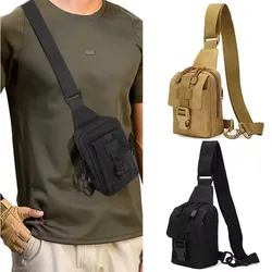 Men's Chest Bag Small Shoulder Bag Portable Mobile Phone Pouch Men Outdoor Trekking Hiking Camping Hunting Crossbody Backpack