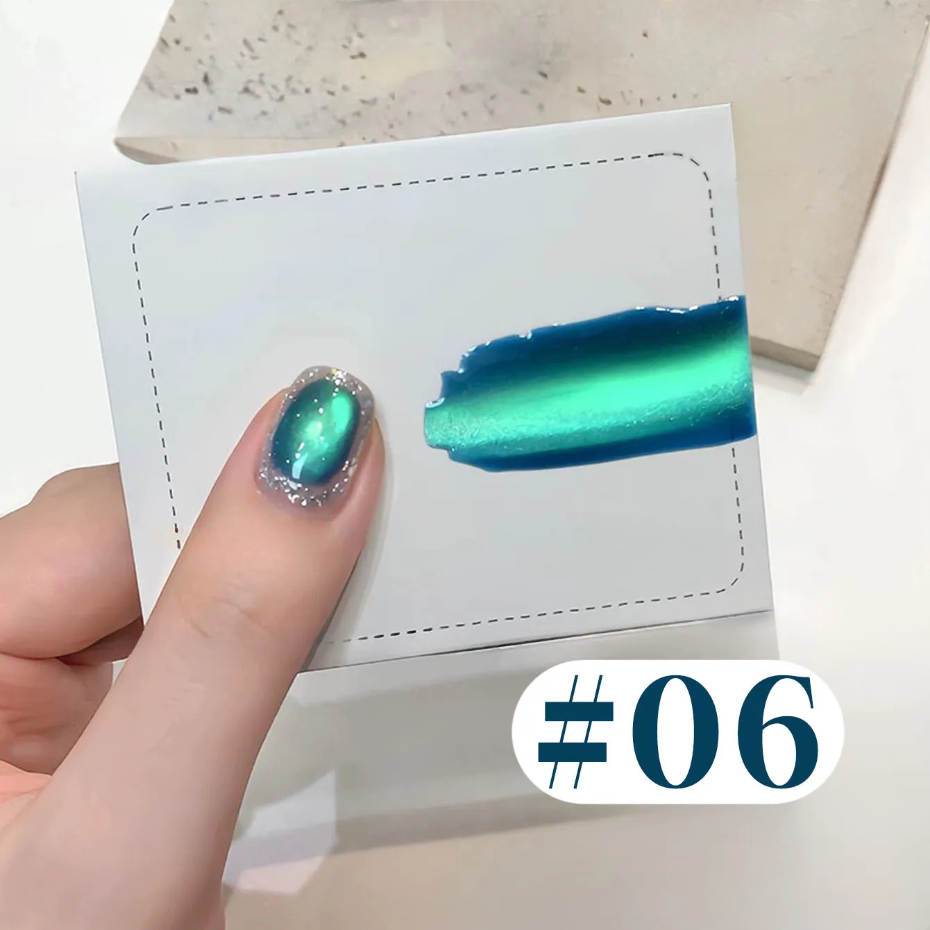 미아넬 12ML 1-6개 여름 화이트닝 나이트 섀도우 그린 블루 시리즈 캣아이 젤 네일 폴리쉬 2025 신상 세라믹 네일 폴리쉬