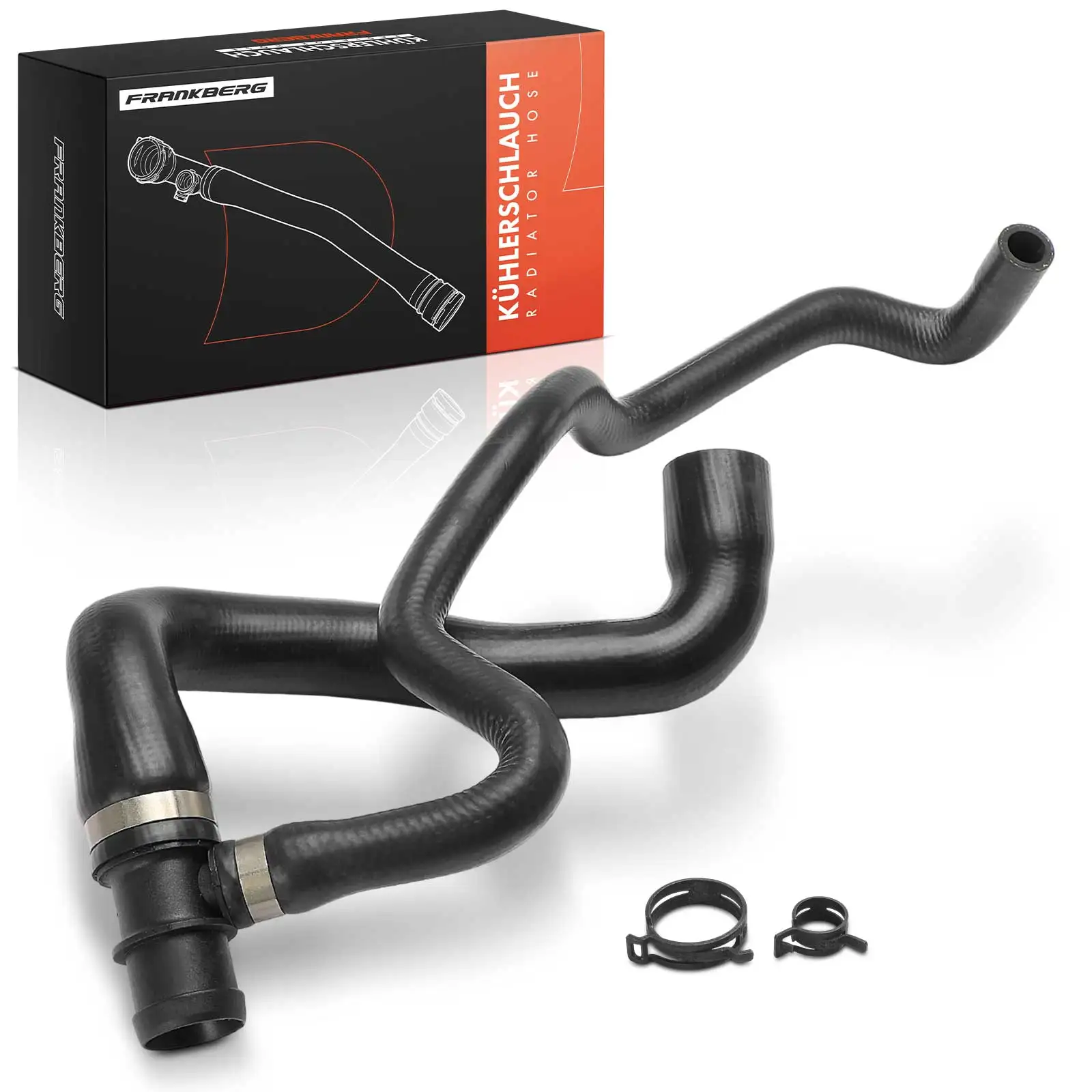Frankberg 1x radiateurslang voor MINI R56 Cabriolet R57 Clubman R55 Coupe R58 Roadster R59 2006-2015 17122754222