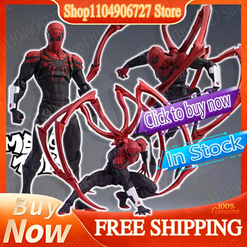 in-stock-superior-spider-man-ultimate-peter-parker-spiderman-anime-action-figures-model-collectible-desktop-adult-gifts-toys-fan
