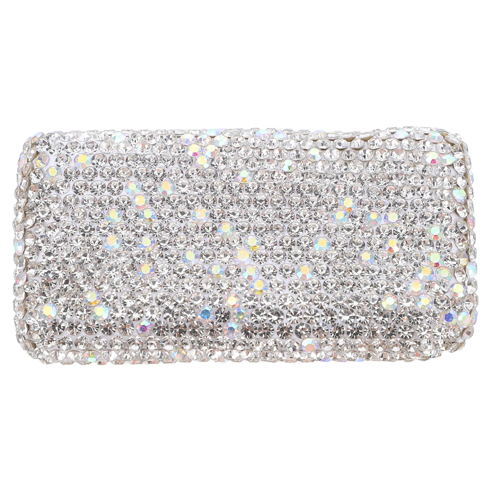 Portable Crystal Rhinestone Pill Box Mini Compact Organizer Moisture Proof Daily Travel Medicine Case