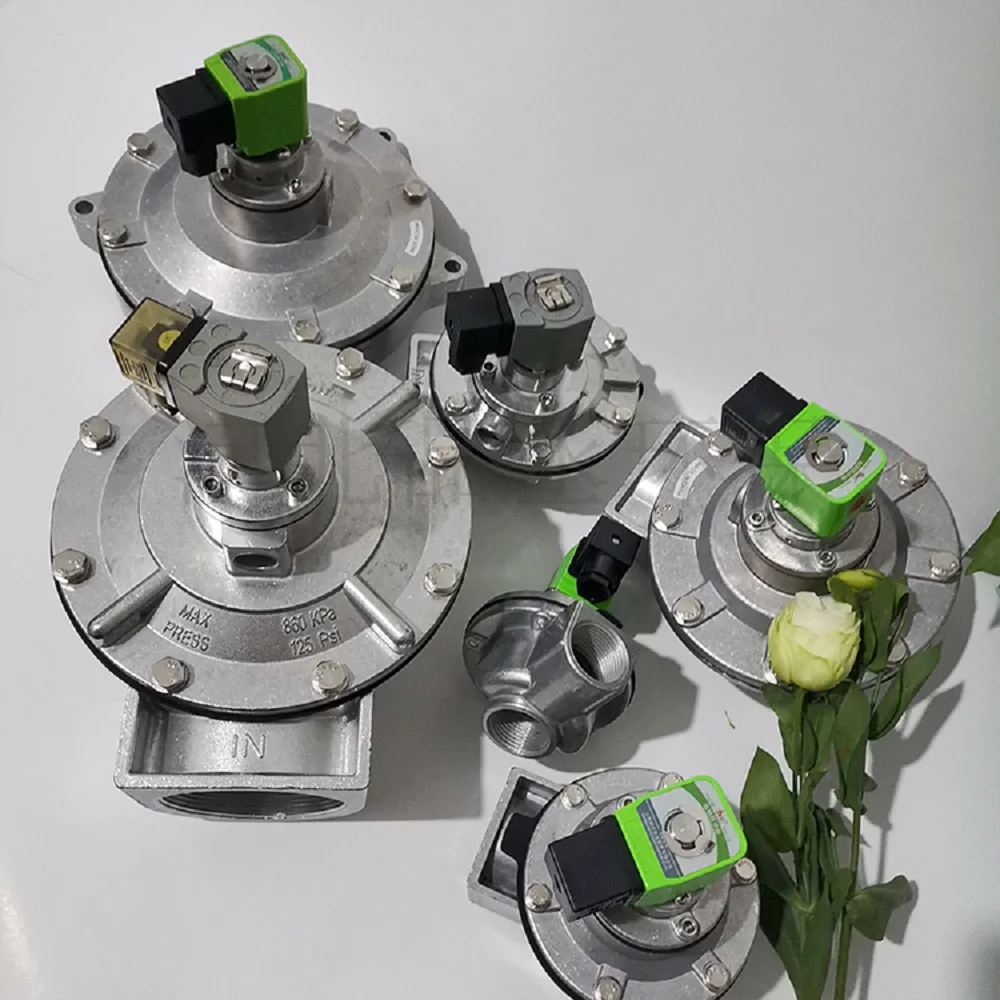 DMF Series Pulse Solenoid Valve Diaphragm Pulse Jet Valve for Baghouse Dust Collector Cleaning System