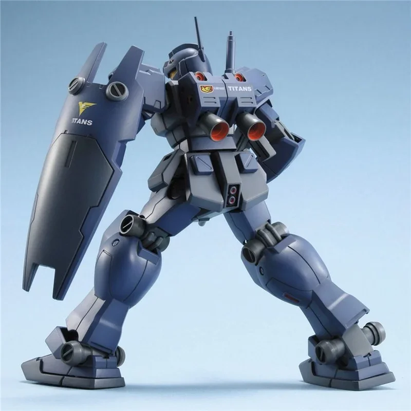 Bandai – Kit de figurines Gundam HGUC 1/144 RGM-79Q GM, Collection de figurines authentiques, jouets d'action, pour enfants