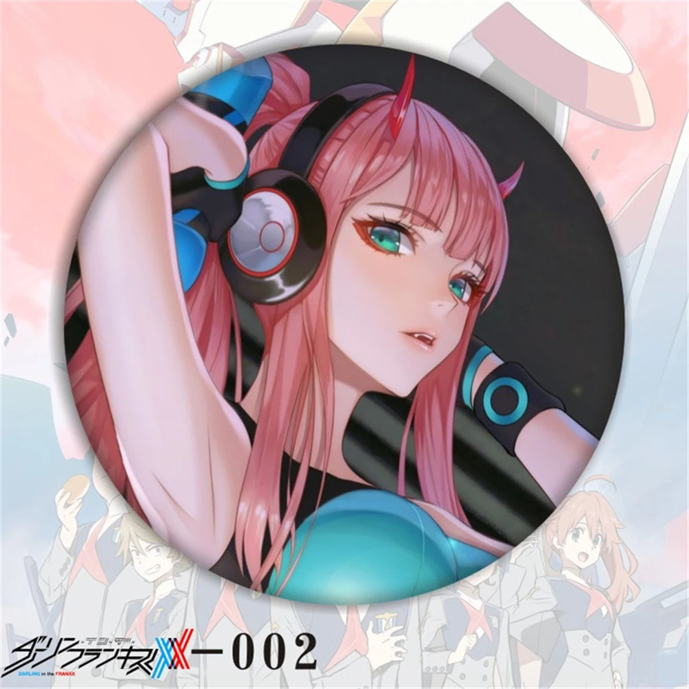 58mm Anime DARLING in the FRAN - Anime Cosplay Zero Two recensione e prezzo