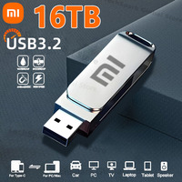 Xiaomi 16TB 3.2 Flash Drives High Speed USB Transfer Metal Pendrive Memory Card Pendrive Flash Disk Memoria Waterproof 2025