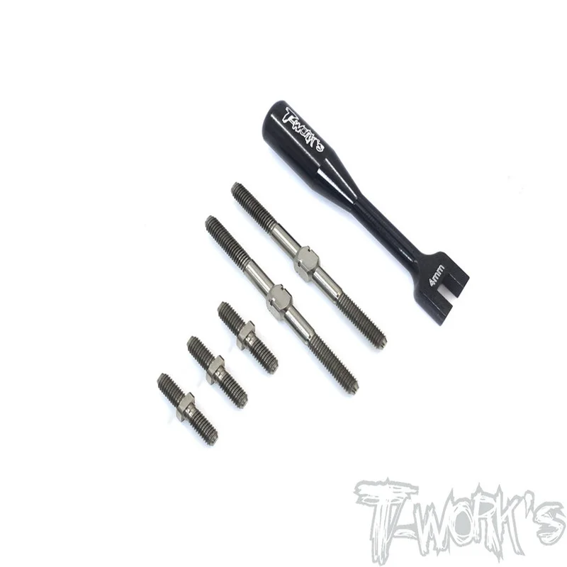 Original T works TB-185 64 Titanium Turnbuckle Set ( For ROCHE P12 EVO ) Rc part