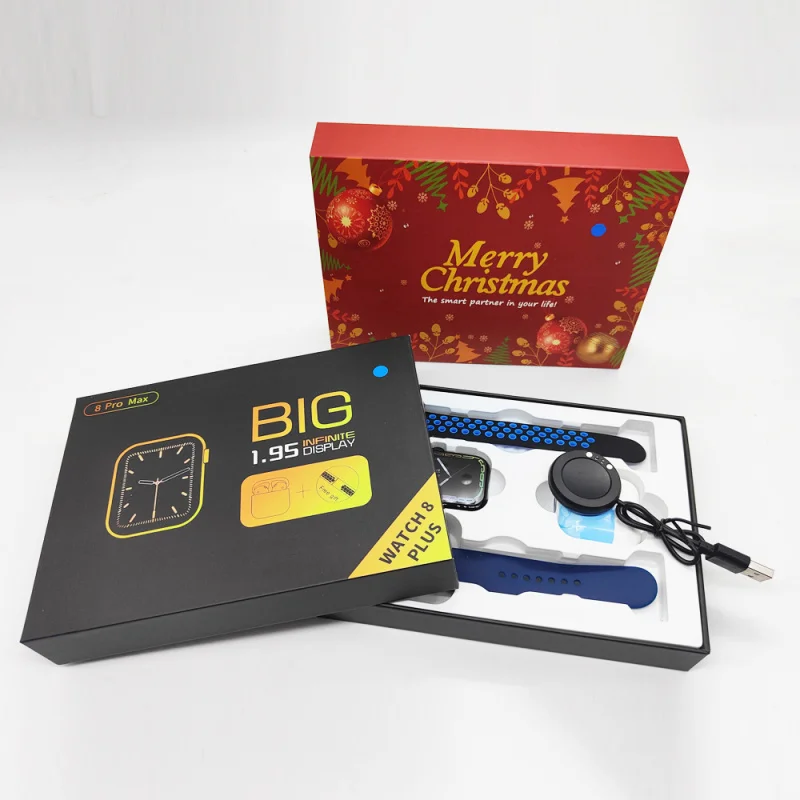 New Series8 Pro MaxSmart Watch1.95Inch Full Earphone Watch Combination Suit