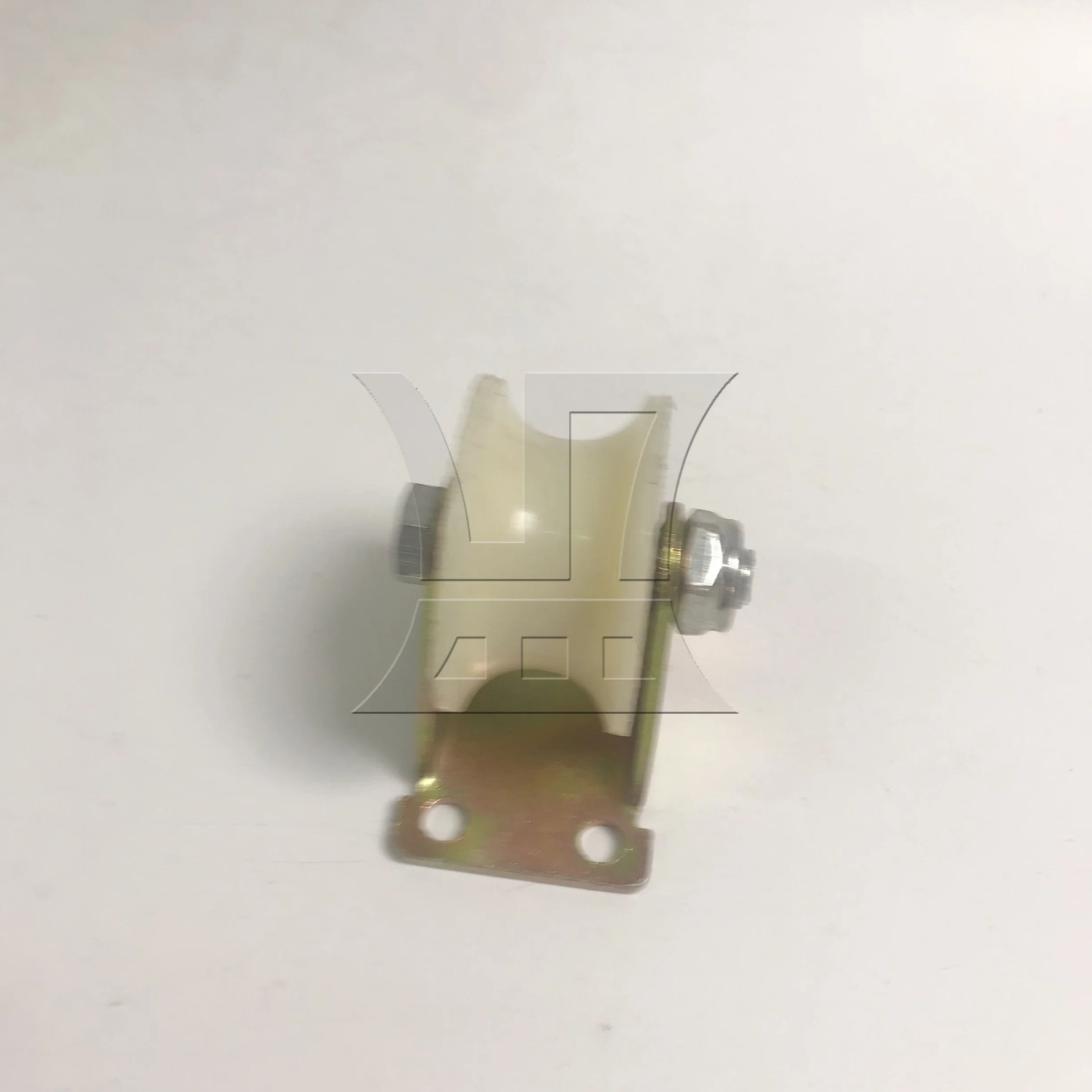 عجلة CNBTR من النايلون على شكل حرف U، مقاس 2 بوصة، سعة تحميل فردية 150 كجم، مناسبة للأبواب والنوافذ المنزلقة #4