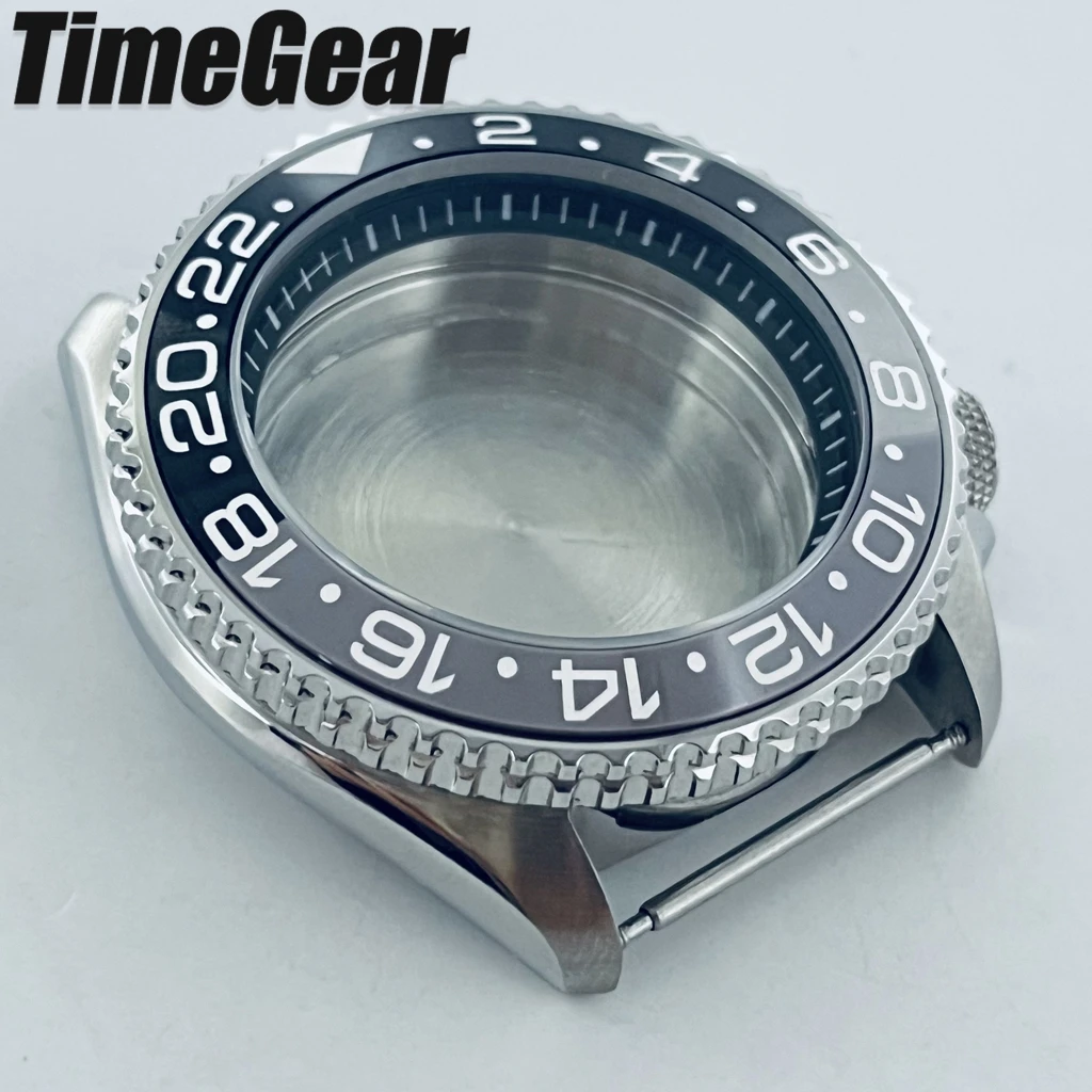 42mm  NH35 SKX 007 Men's Watch Case S Crown Ceramic/Aluminum  Bezel Watch Case For NH34 NH35 NH36 NH38 NH70 Movement - view 3