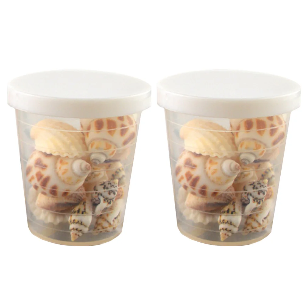 

2 Boxes Diy Seashells Crystal Epoxy Material Micro Landscape Ornament Aquarium Fish Tank Decoration Desktop Accessories Beach