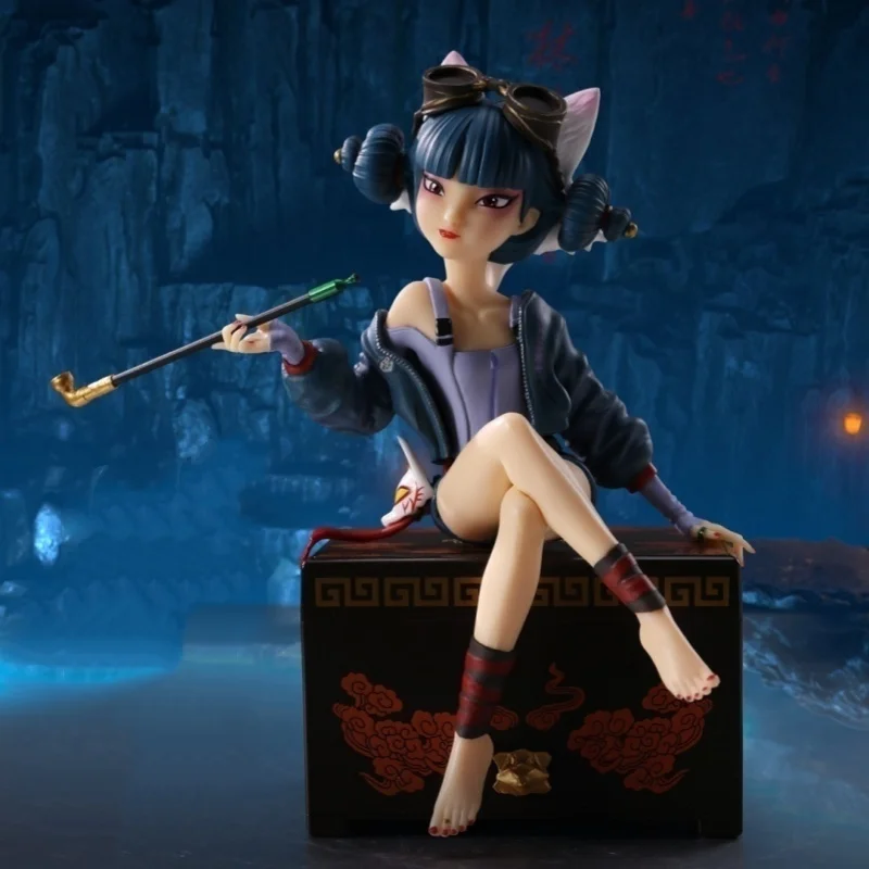 In Stock Green Snake Baoqingfang Master 1/12 Action Figures Collectable Model Original Film Commemorative Figurine Xmax Toy Gift