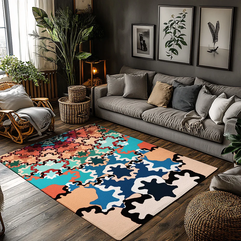 

Моющийся коврик для дома и улицы, нескользящий напольный коврик, входной ковер, домашний декор, современный фермерский дом, стильный коврик