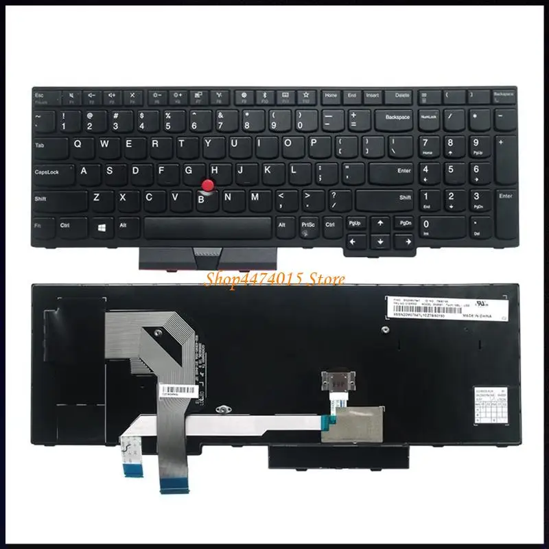 

K1AA US Layout английская клавиатура для T570 T580 T570 P51S Series, Black