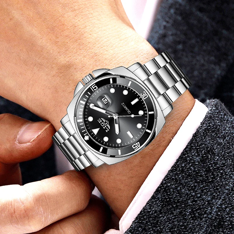 LIGE 2025 New Business Mens Watches Top Brand Luxury Diving Watch For Men Waterproof Date Clock Sports Watch Relogio Masculino