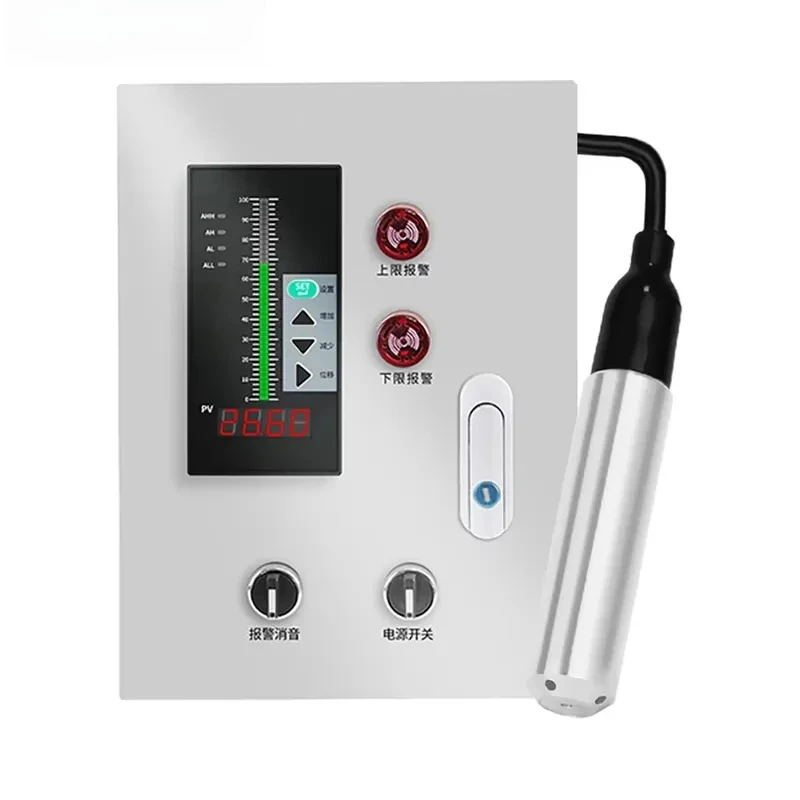 Level Gauge High Stability Stainless Steel Smart Tuya App Low Maintenance 0.2 Percent Accuracy Industrial Liquid Level