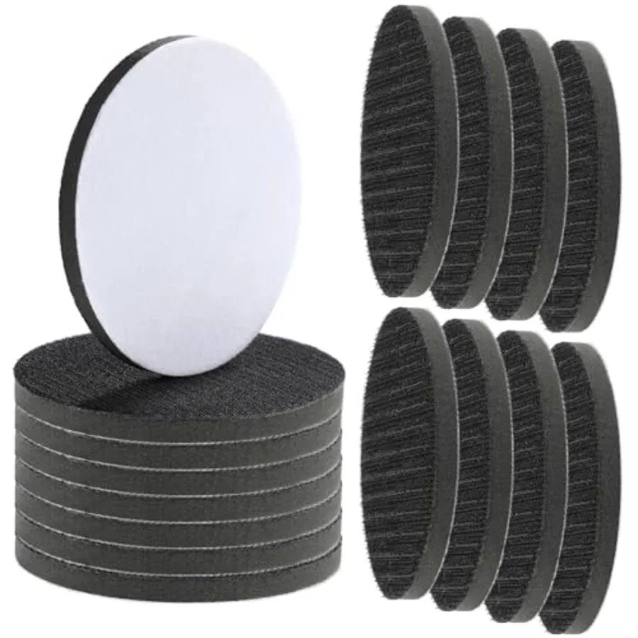 

6 Inch Interface Pads Hook and Loop Soft Foams Buffering Pad Sponge Cushion Buffer Backing Pad 150 mm Soft Density Foam Sanding
