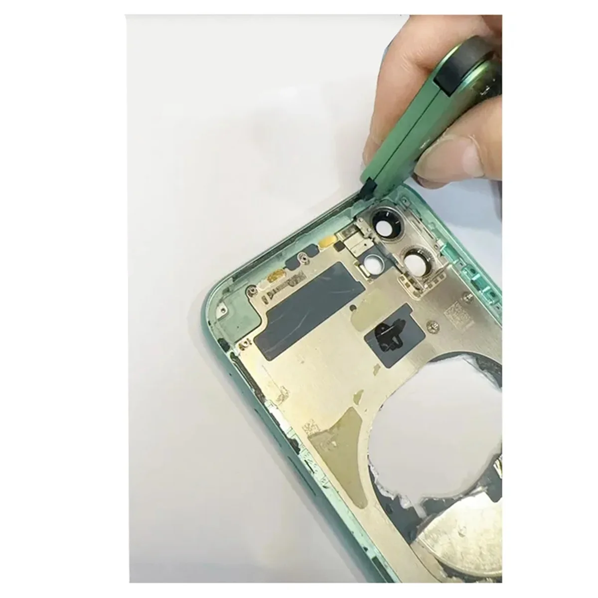 

AA98 3/4/5mm Waterproof Adhesive Assisting Push Auxiliary Wheel for Middle Frame Housing Sticker Tape Mounting Tool