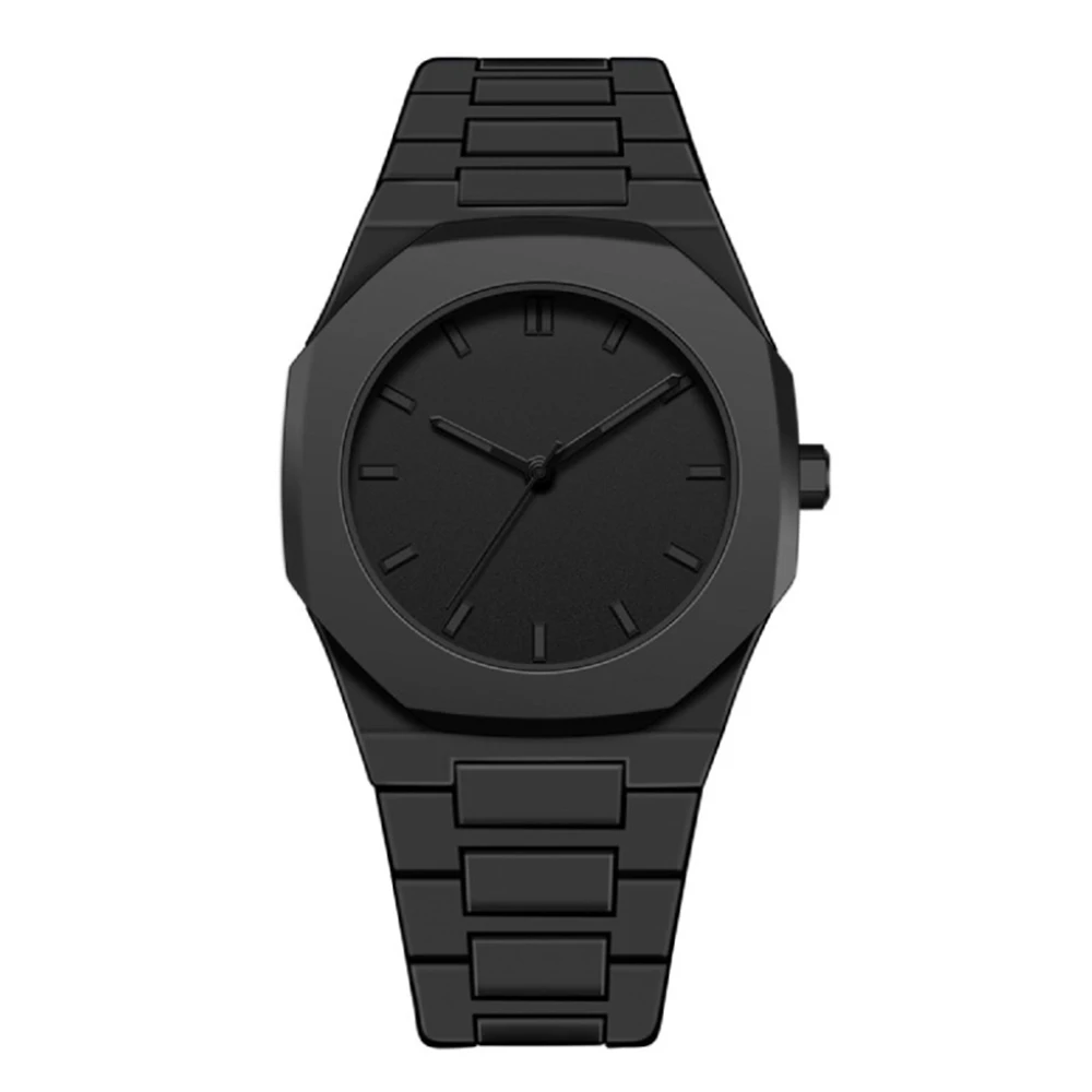 Men's Creative Military Quartz Watch, Silicone Strap