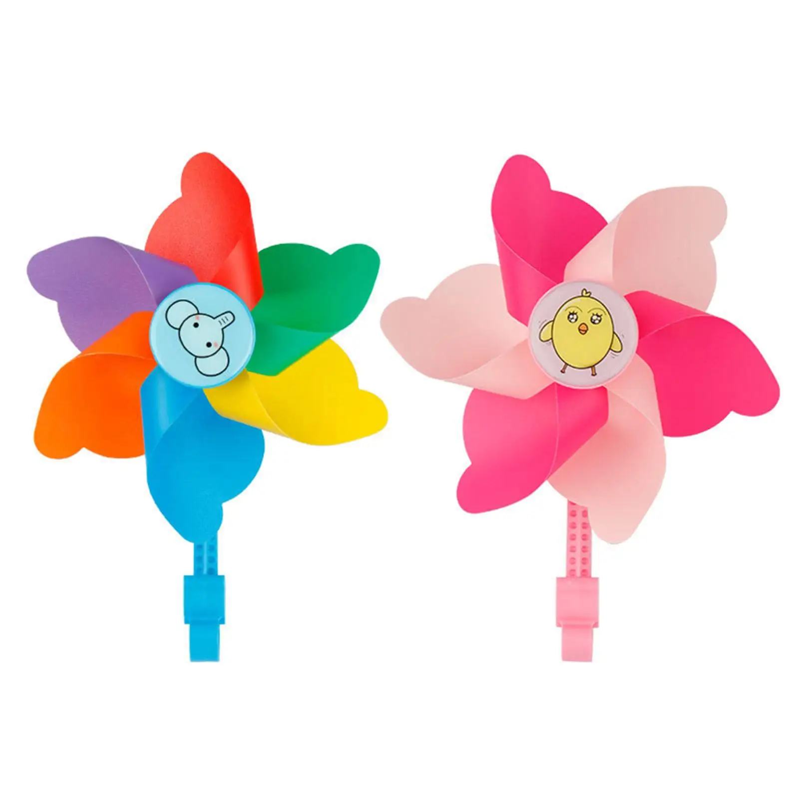 Kids Bike Windmill Bike Accessory 3D Cute Easy to Install Decoration Colorful for Most Bicycle Pushchair Scooter Child Gifts