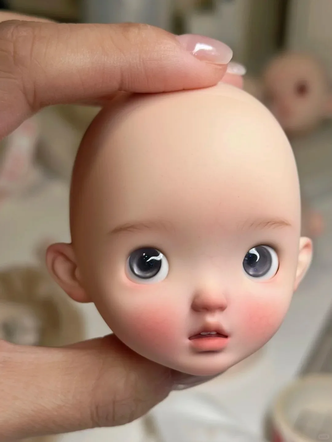 

SD BJD doll 1/6 nimo, a little retarded boy with missing teeth and a big head, makeup for boys and girls, high-end resin head,