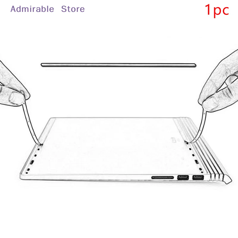 [W]1pc Nonslip Strip For  Surface Book 3 Rubber Feet Bottom Replacement
