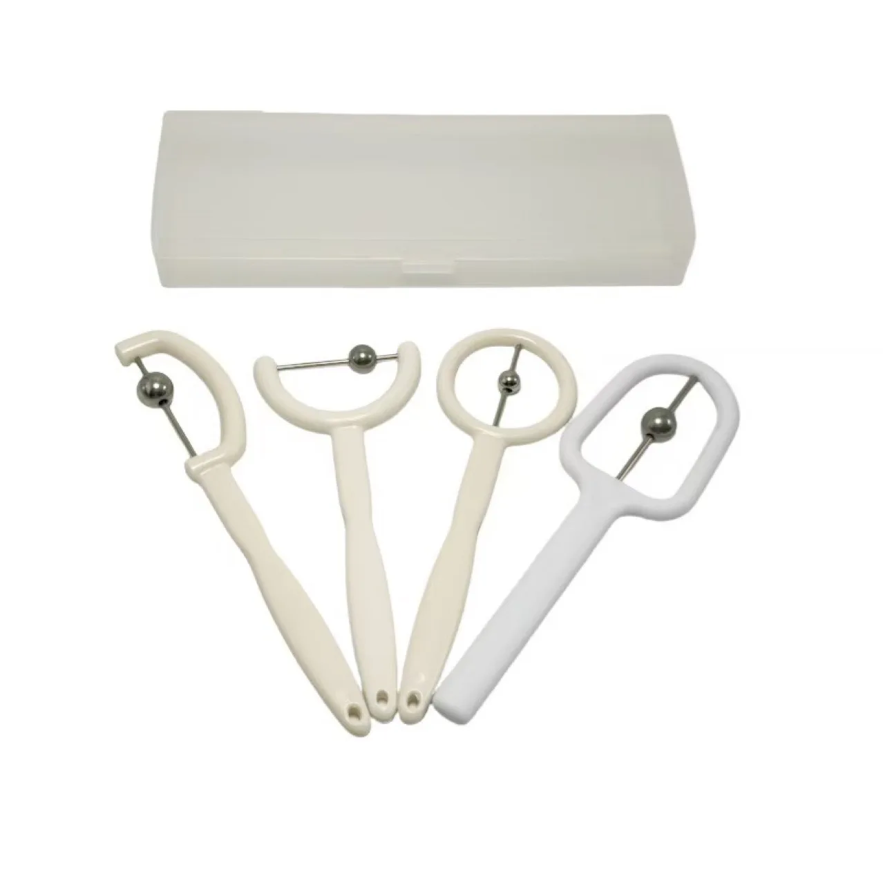 

Набор из 4 тренажеров для мышц языка: для взрослых и детей, для логопедии, сенсорной реабилитации при аутизме, для развития речи