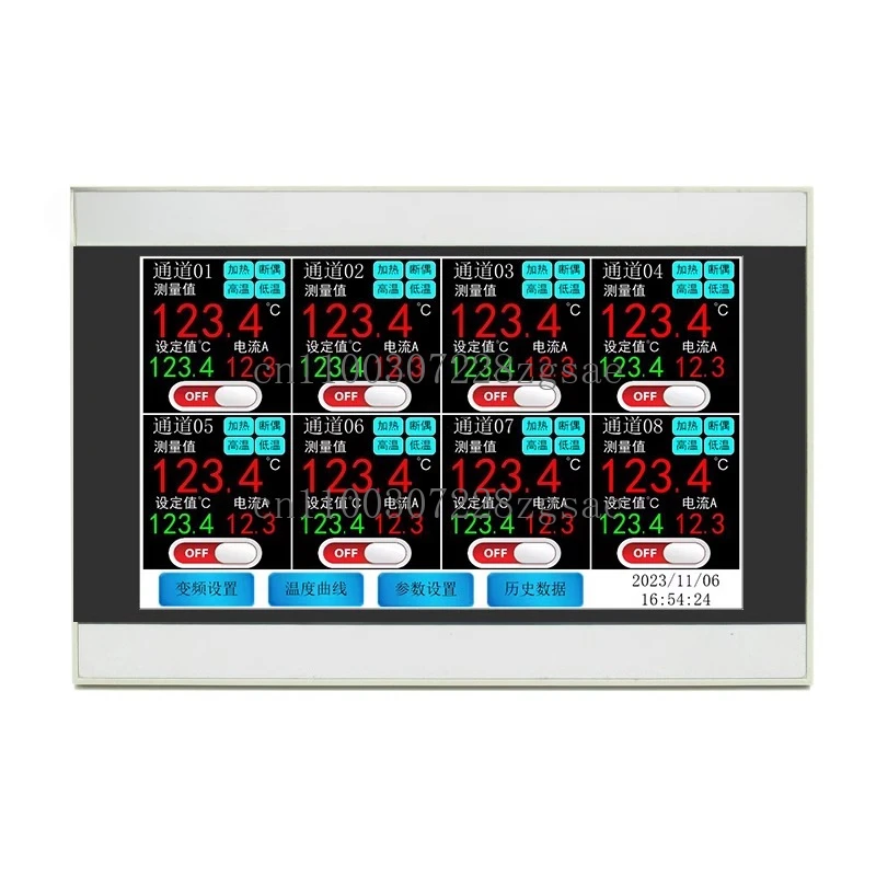 Programmable Touch Screen Temperature Control Instrument Extruder Pipe Plastic Machine Injection Molding Machine/In Stock