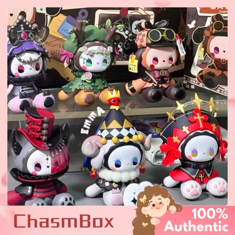 

Подлинная Emma Secret Forest Frostveil вилла серии слепая коробка переплетающая мини-кукла для декора стола и подарка