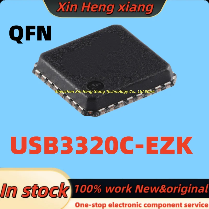 

(5-10pcs)USB3320C USB3320 USB3320CEZK 3320 USB3320C-EZK QFN