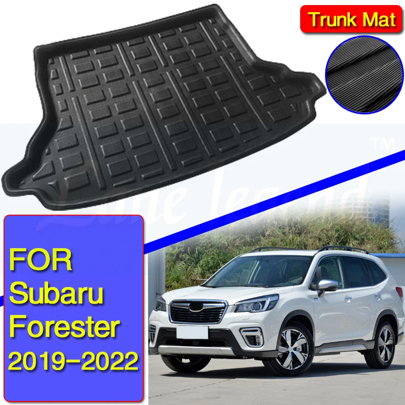 For Subaru Forester SK 2019-2022 MK5 5th Car Tailored Cargo Liner Boot Tray Rear Trunk Floor Mat Carpet Waterproof