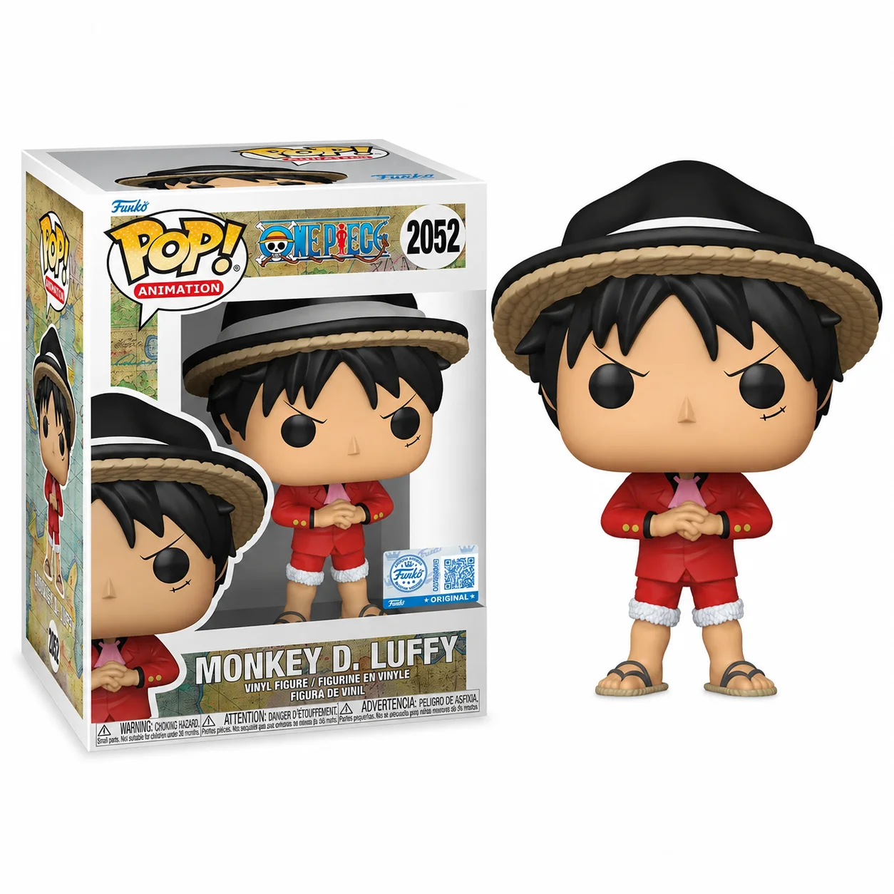 Funko Pop! Original Figura Coleccionable de Vinilo de Monkey D. Luffy (Whole Cake) de One Piece - 88259