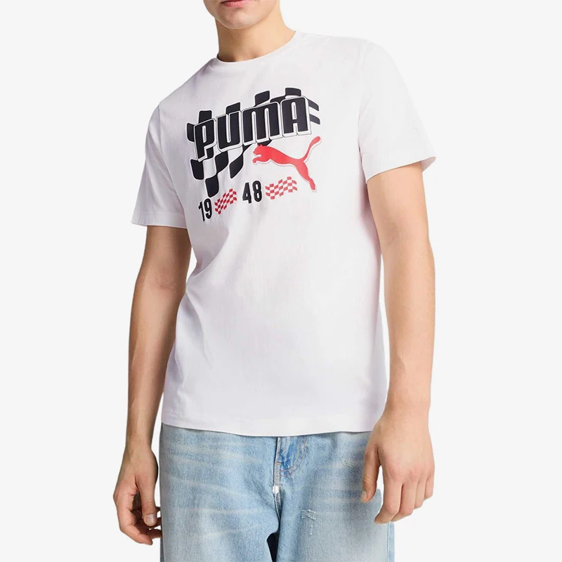 

Puma genuine summer new men's running casual breathable short sleeved T-shirt 690253-02