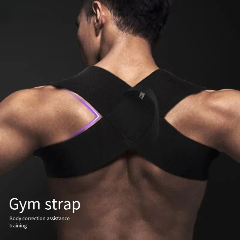 

1 шт., корректор осанки спины, регулируемый корсет для шеи, тренировочное оборудование, домашний офис, мужчины, женщины, поддержка плеч, коррек